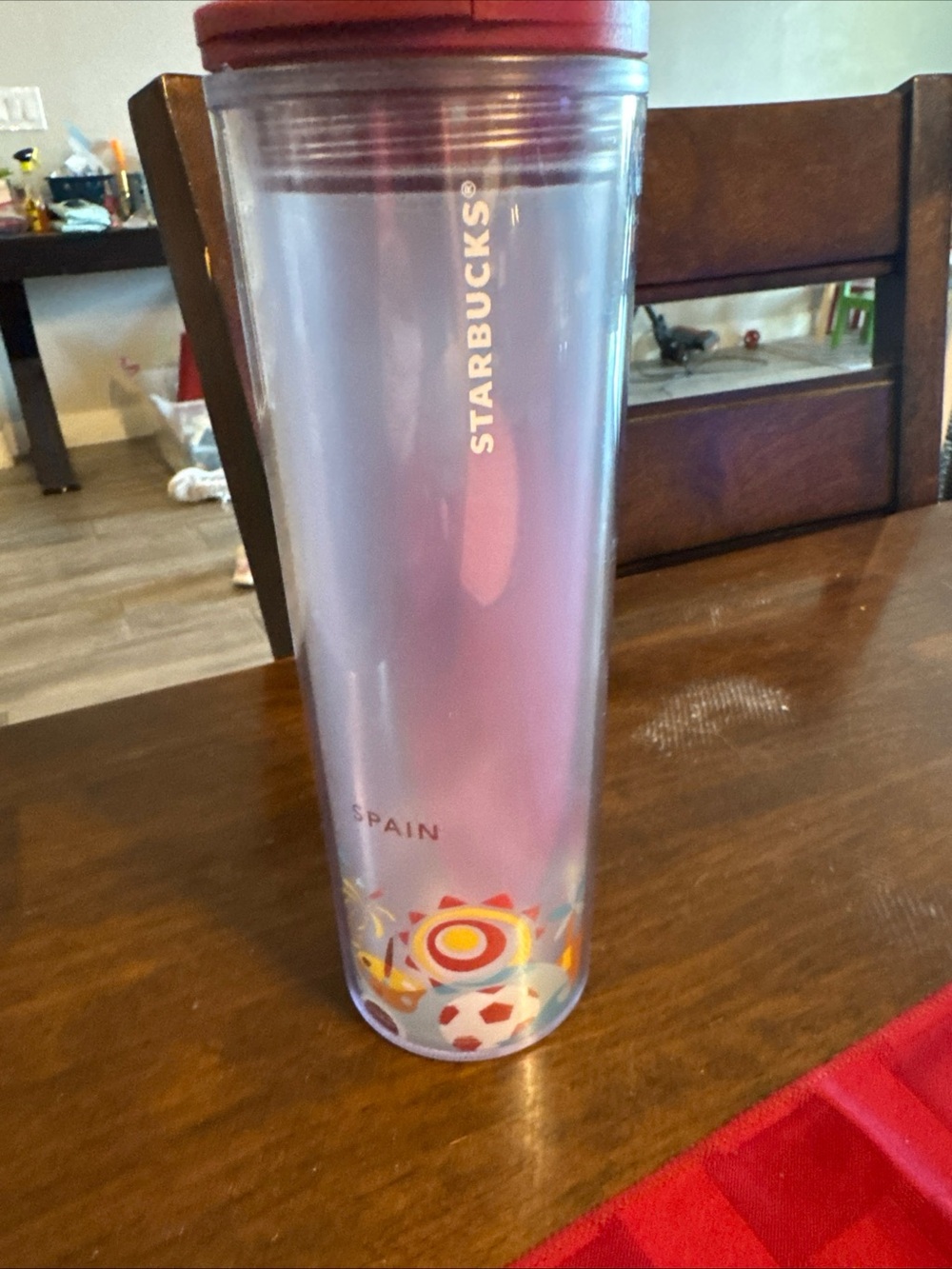 Starbucks Travel Tumbler with Spain Motif